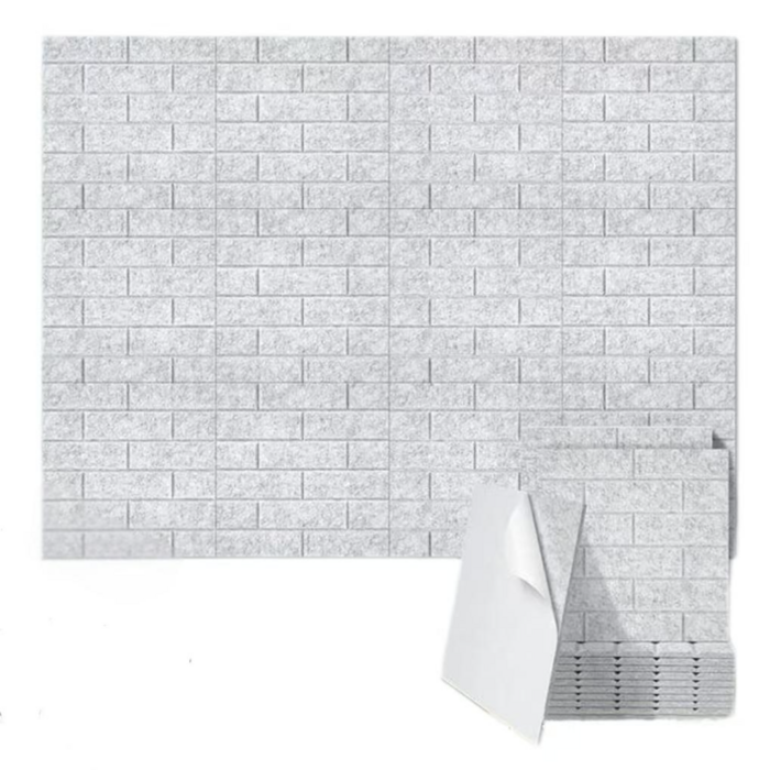 Brick wall acoustic panel