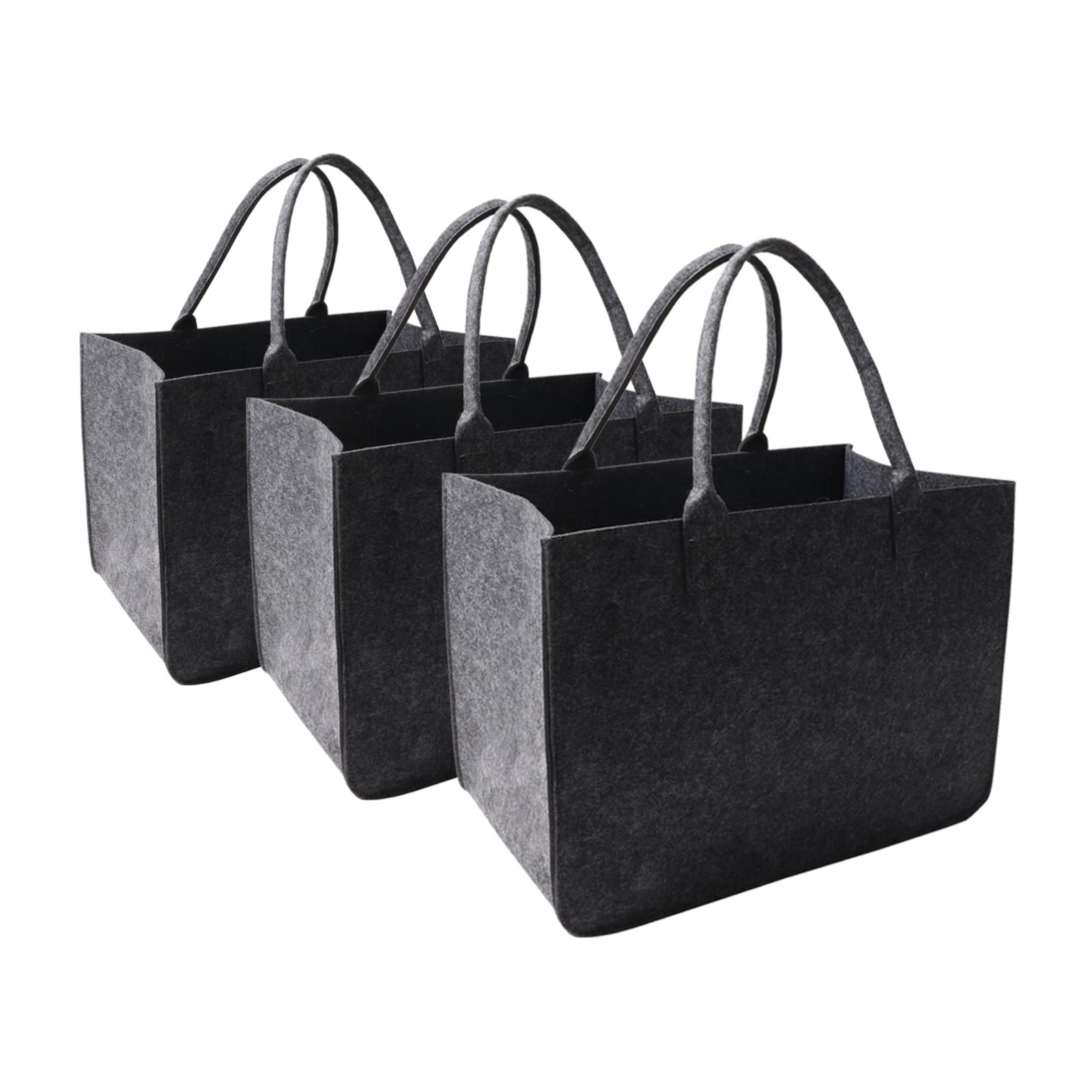 Two-color splicing model felt bags