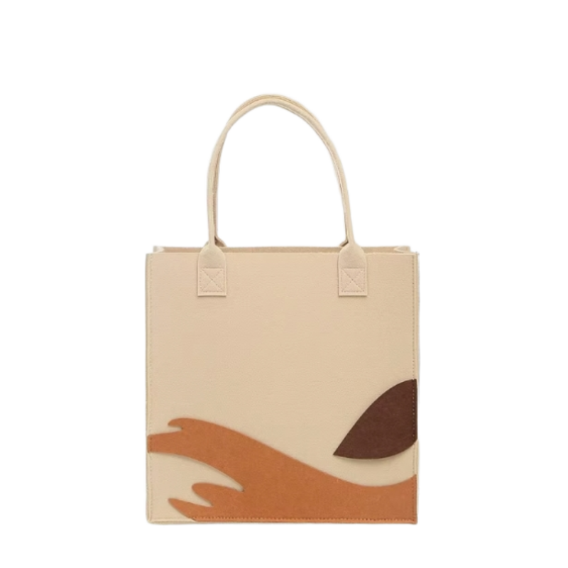 Design patchwork felt bag